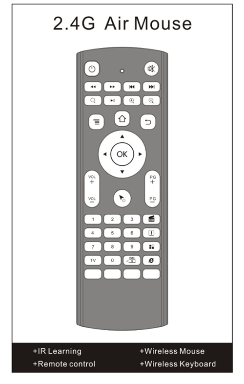 2.4G keyboard air mouse-2