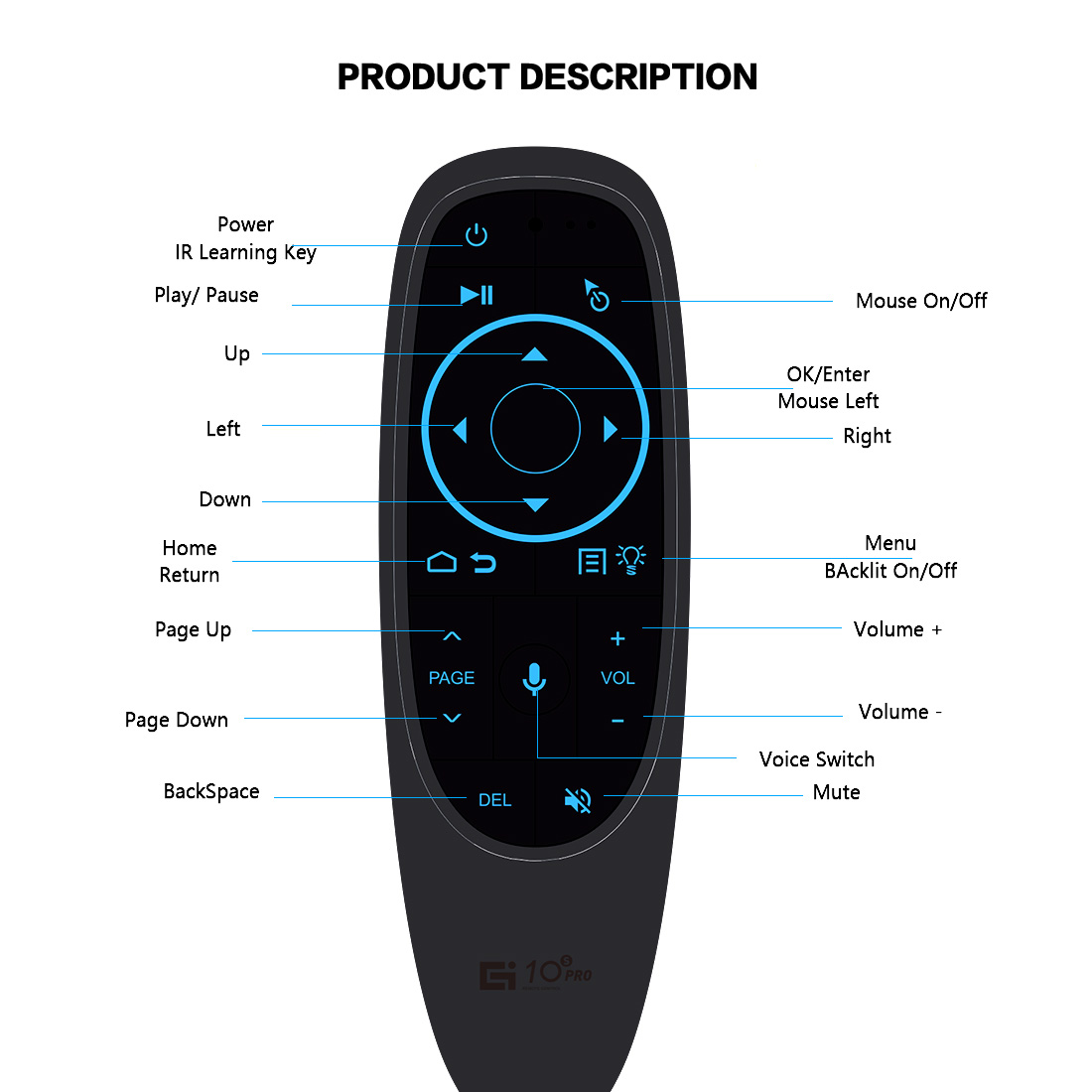 G10S PRO BT(10)